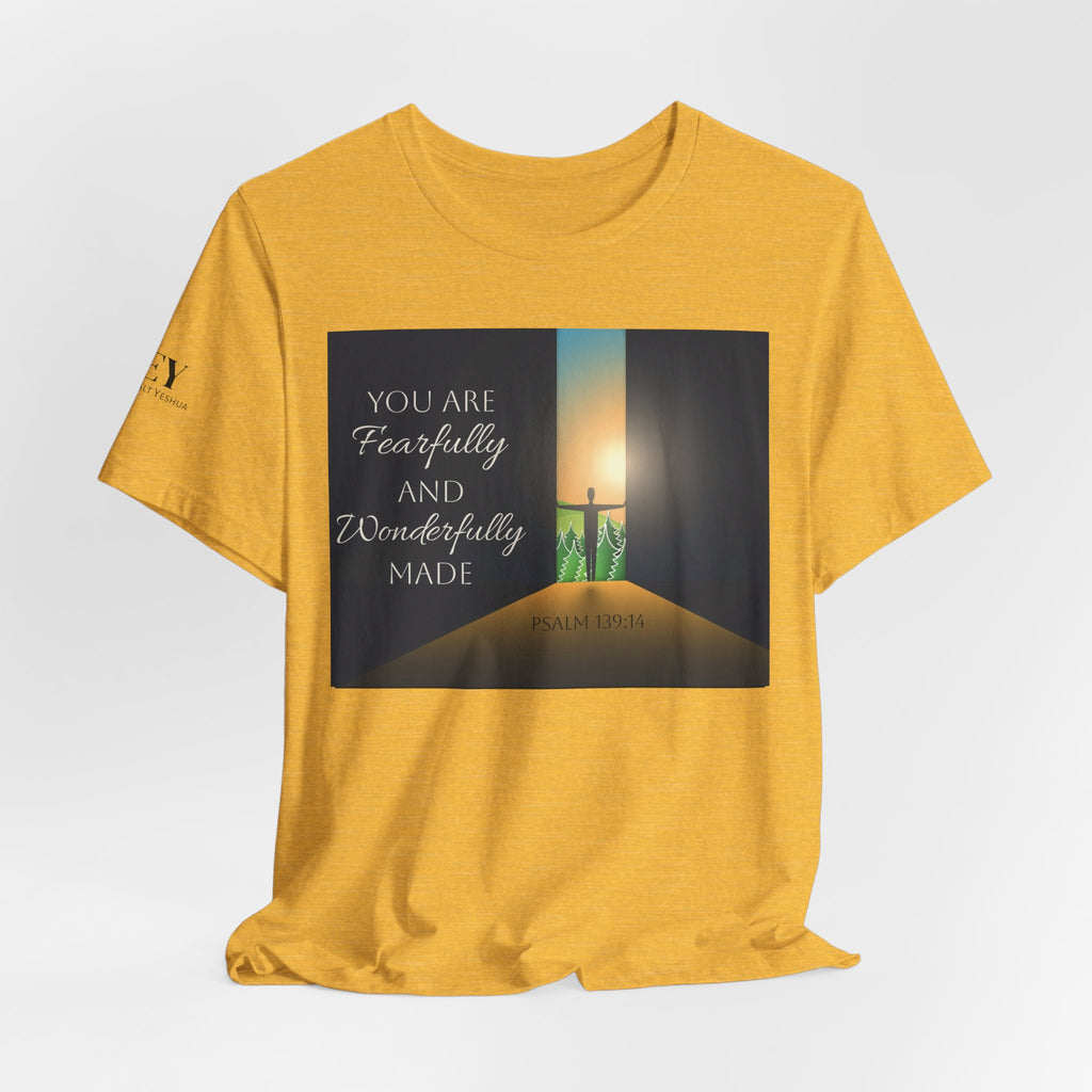 HEY - Loved By God | Unisex Jersey Short Sleeve Tee
