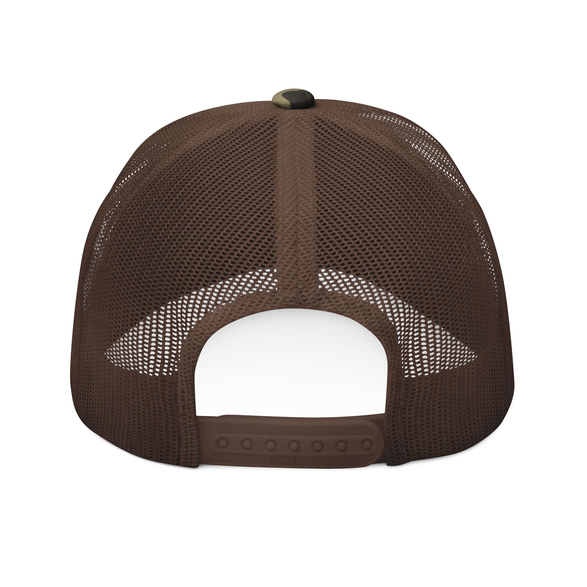 HEY - Embroidered Camo Trucker Hat
