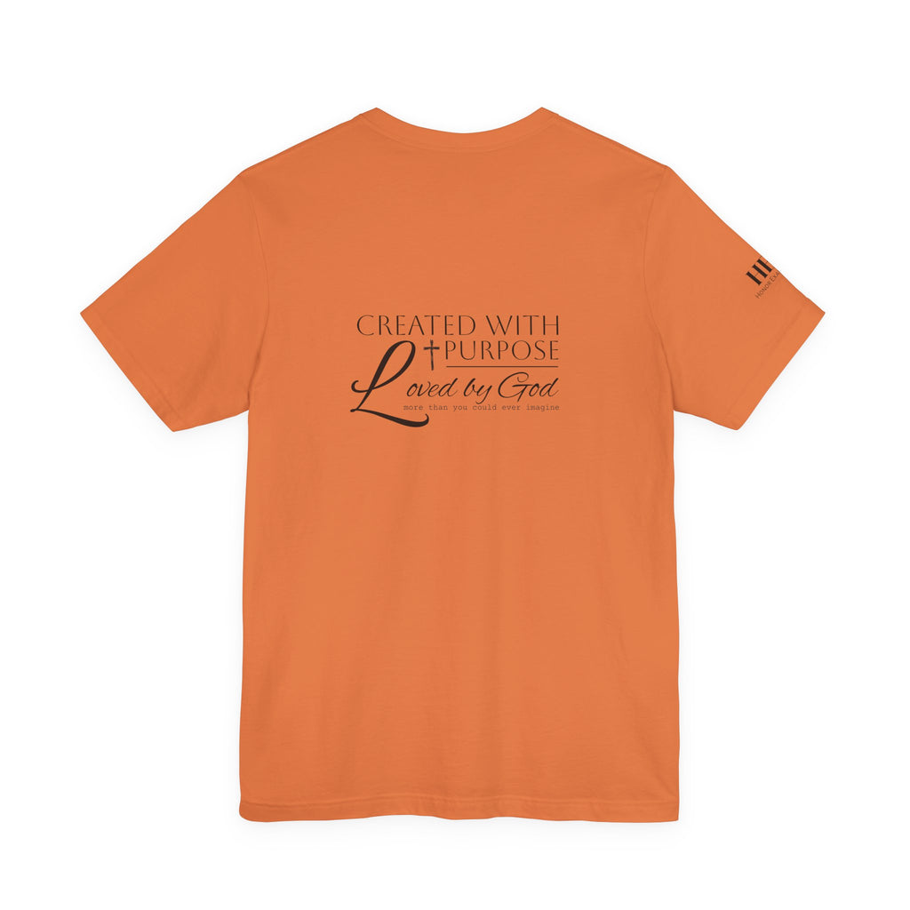 HEY - Loved By God | Unisex Jersey Short Sleeve Tee