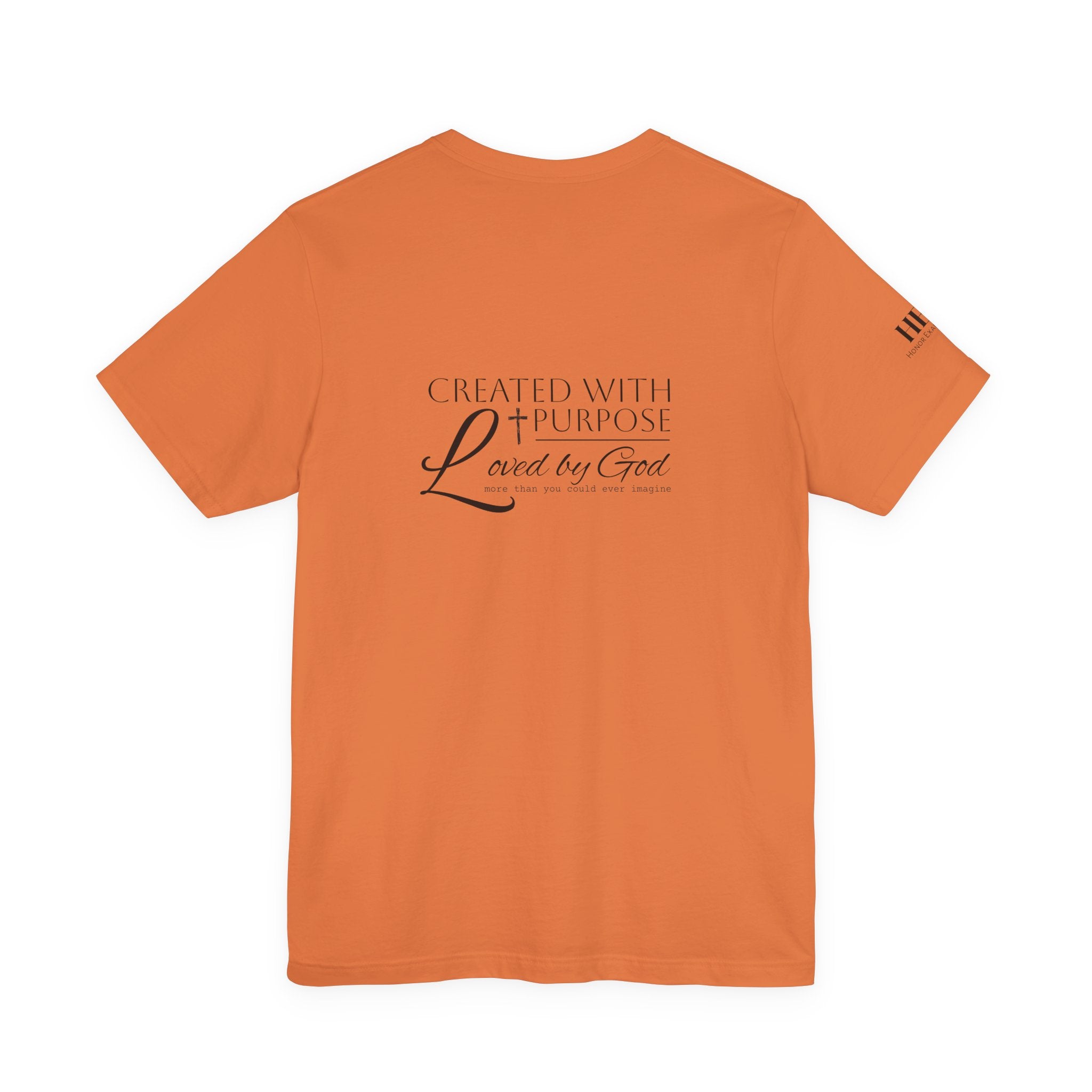 HEY - Loved By God | Unisex Jersey Short Sleeve Tee