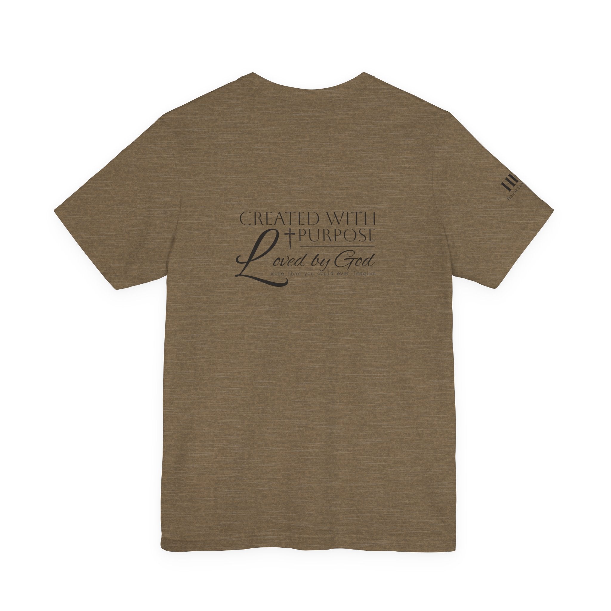 HEY - Loved By God | Unisex Jersey Short Sleeve Tee