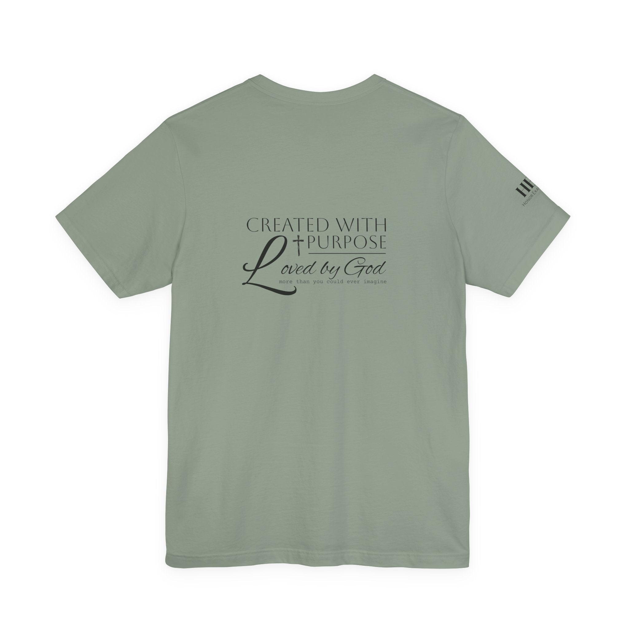 HEY - Loved By God | Unisex Jersey Short Sleeve Tee