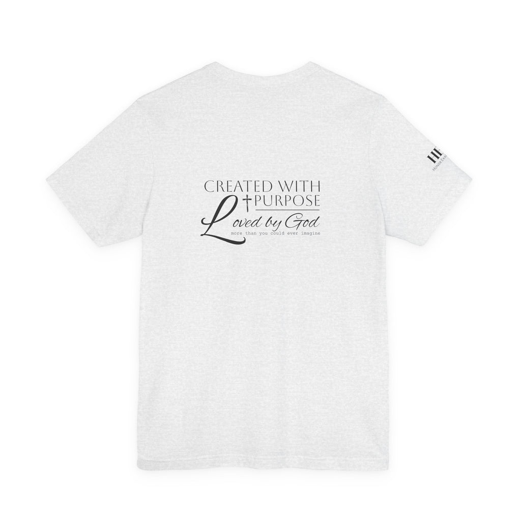 HEY - Loved By God | Unisex Jersey Short Sleeve Tee