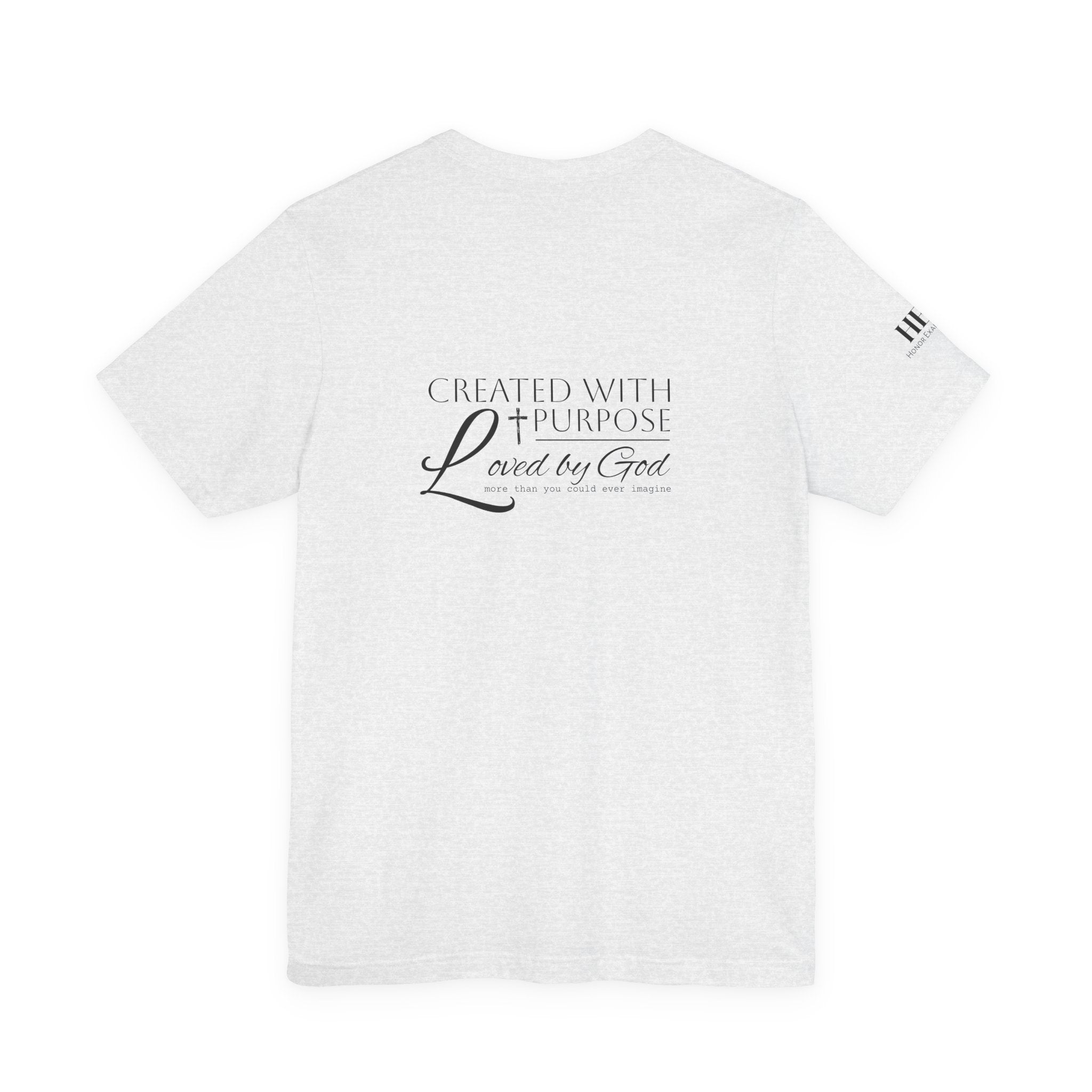 HEY - Loved By God | Unisex Jersey Short Sleeve Tee