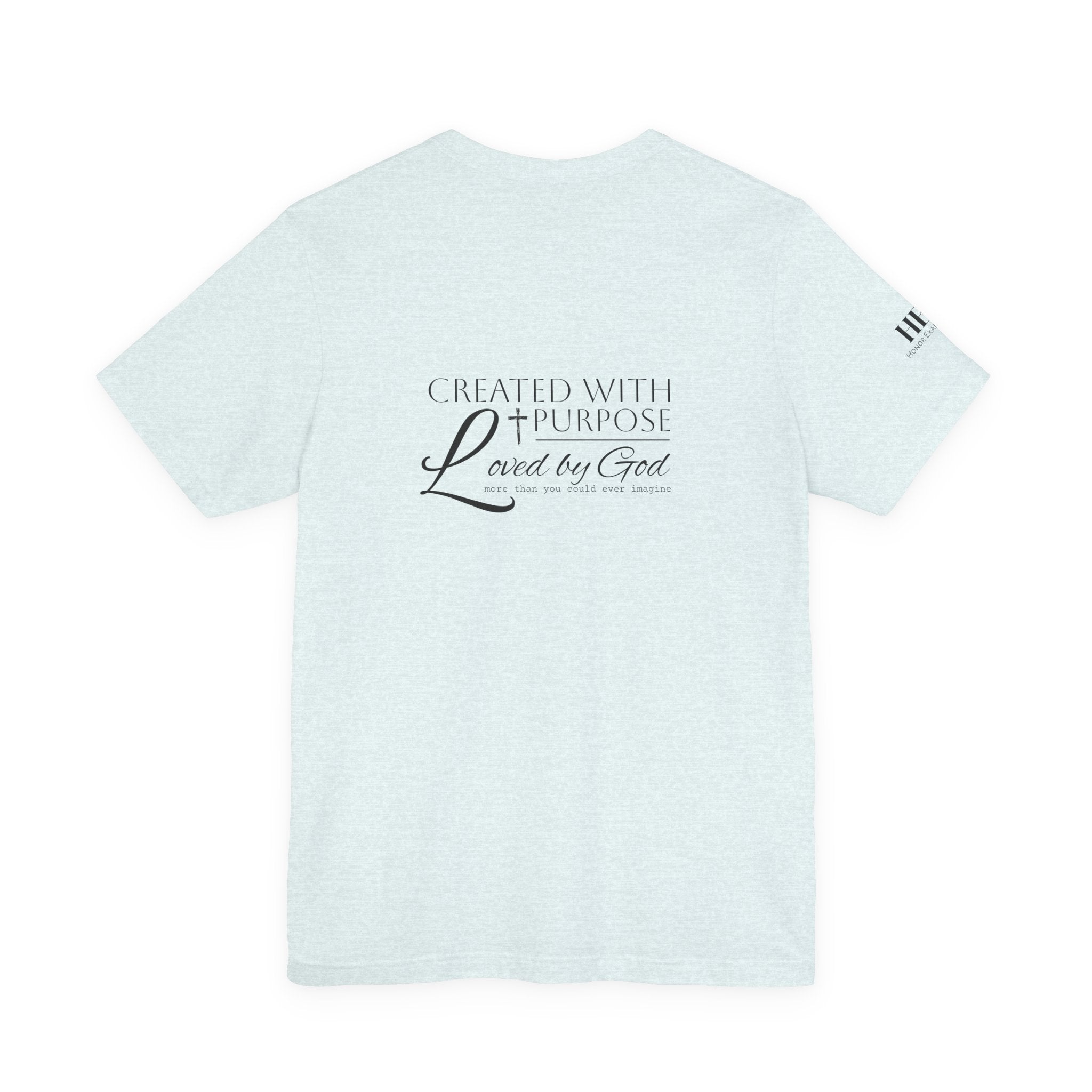 HEY - Loved By God | Unisex Jersey Short Sleeve Tee