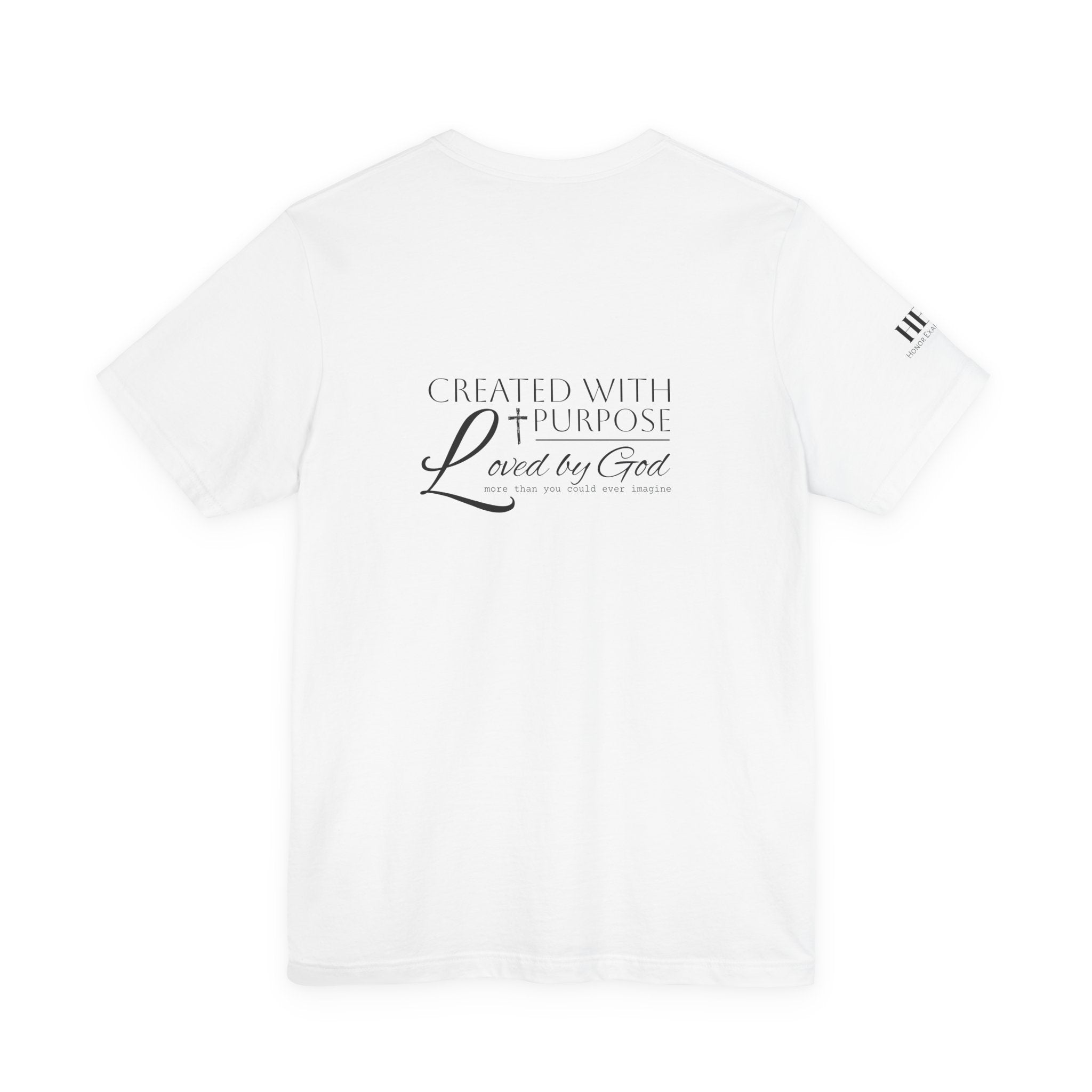 HEY - Loved By God | Unisex Jersey Short Sleeve Tee