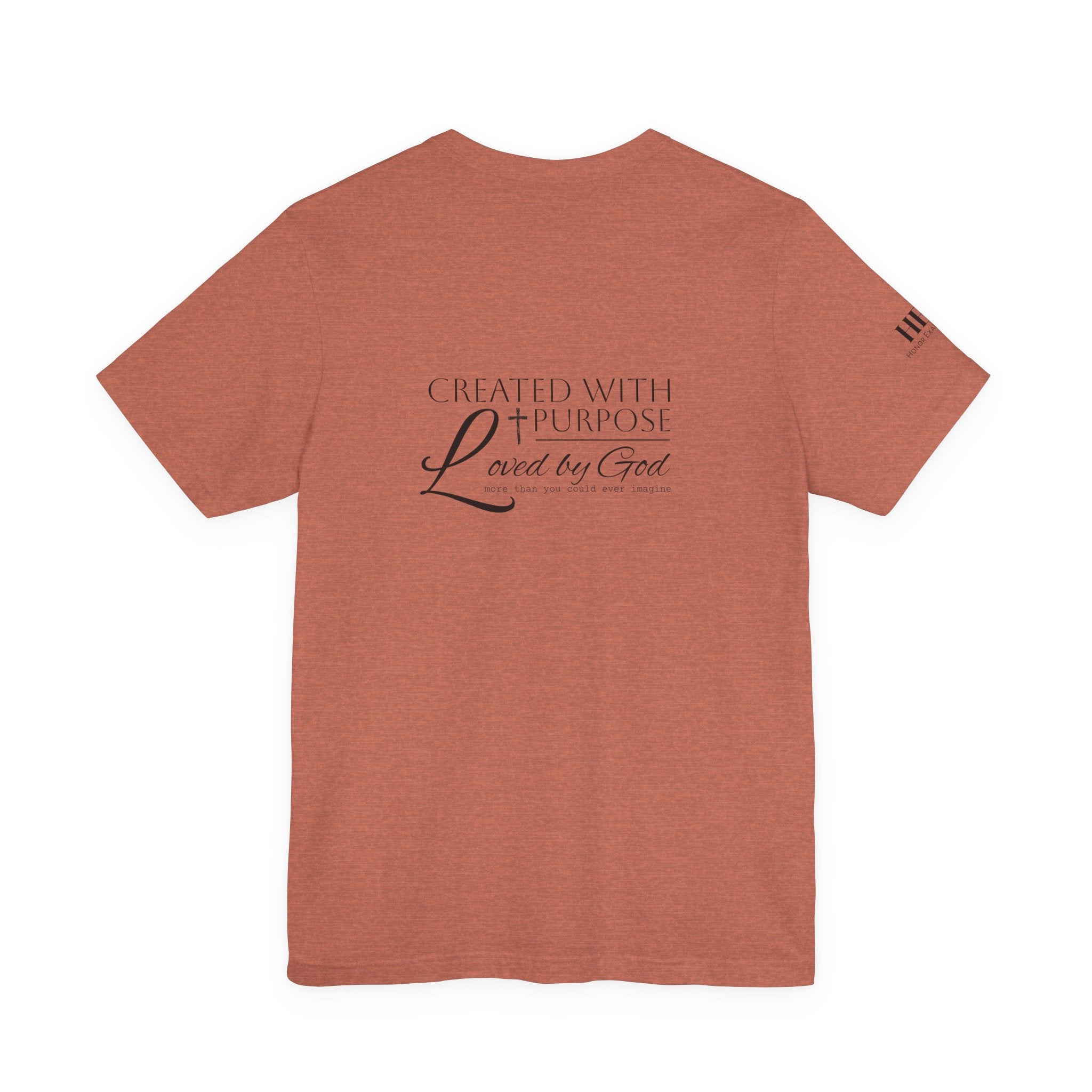 HEY - Loved By God | Unisex Jersey Short Sleeve Tee