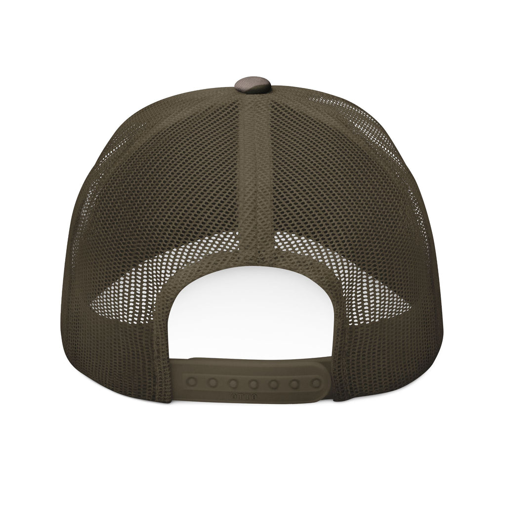 HEY - Embroidered Camo Trucker Hat