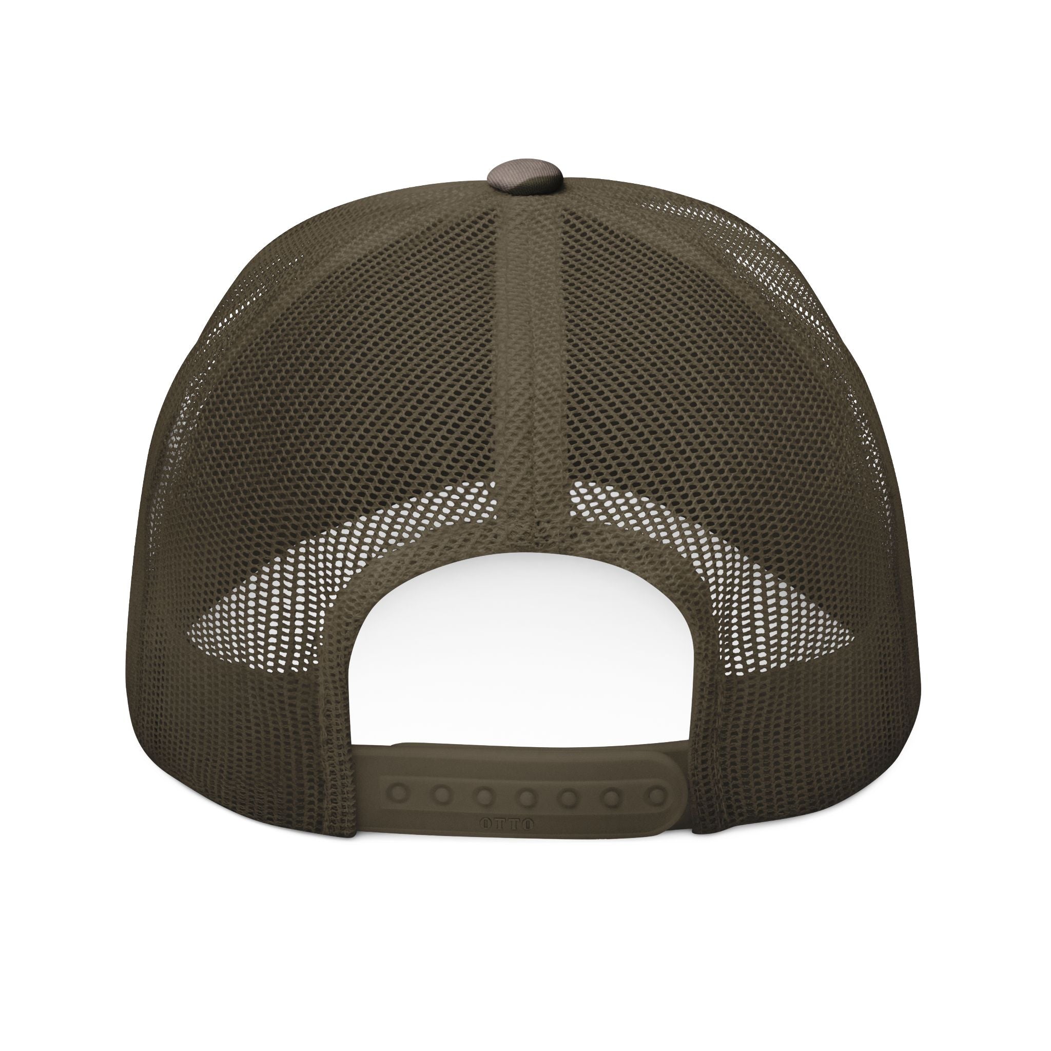 HEY - Embroidered Camo Trucker Hat