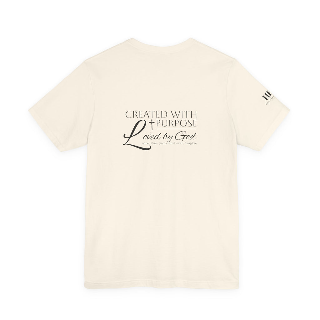HEY - Loved By God | Unisex Jersey Short Sleeve Tee