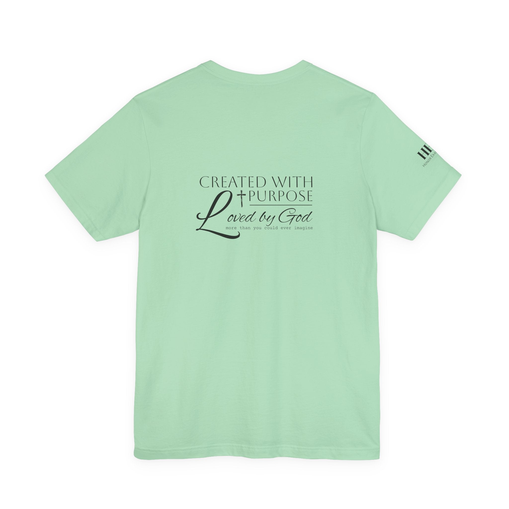 HEY - Loved By God | Unisex Jersey Short Sleeve Tee
