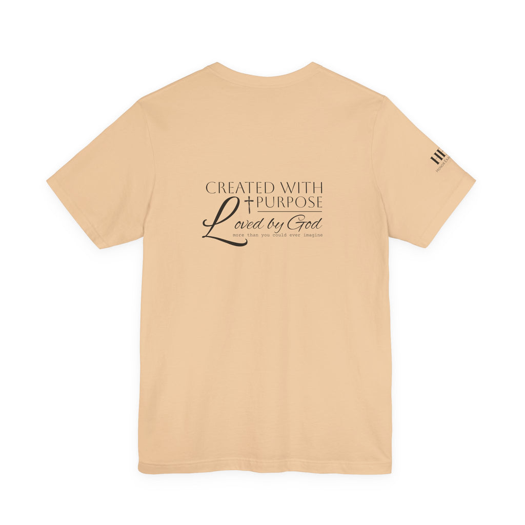 HEY - Loved By God | Unisex Jersey Short Sleeve Tee